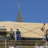 Обновление костела: новая крыша и яркий фасад