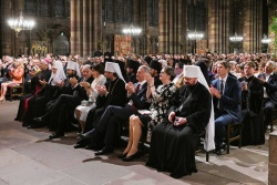 Патриарх Кирилл посетил католический собор в Страсбурге
