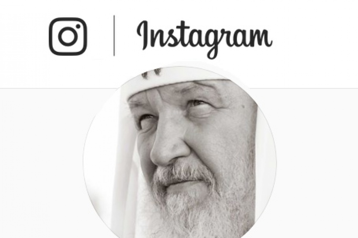 Патриарх Кирилл появился в Instagram