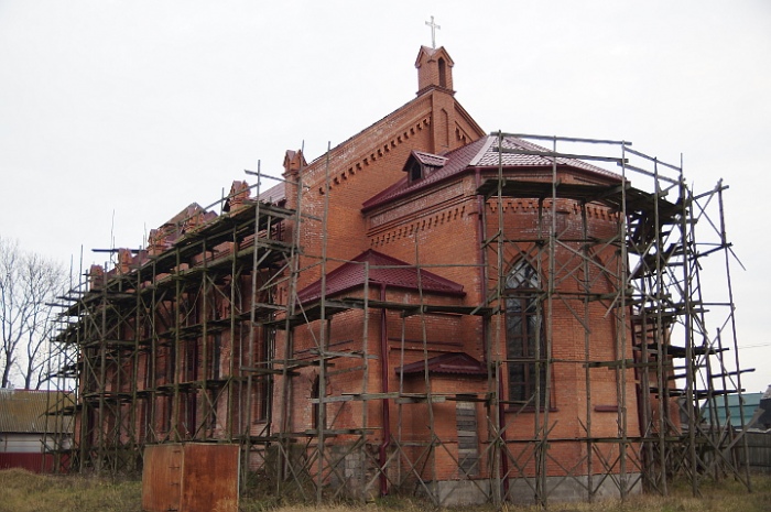 Памятник архитектуры - 100-летний католический костел - начнут реставрировать в Рогачеве [фото]