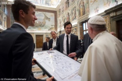 Папа принял в Ватикане чемпионов мира по футболу