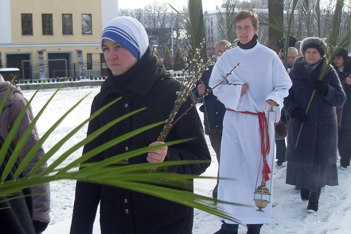 Погода на Вербницу: холодно, возможен мокрый снег