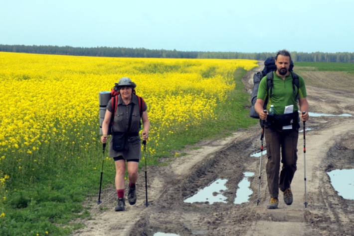 6000 км пешком идут супруги-католики из Москвы в Сантьяго-де Компостела