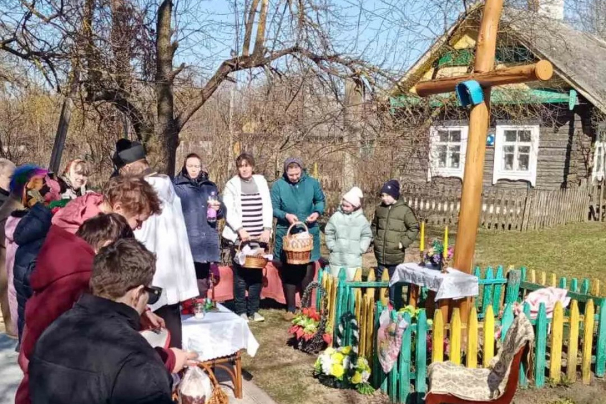 Фотафакт: як асвячалі велікодныя стравы ў вёсках на Гродзеншчыне