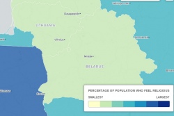 Беларусь включили в топ-15 наименее религиозных стран мира. Правда ли это?