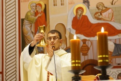 В Гомеле начал служить новый католический священник - Андрей Богданович [фото]